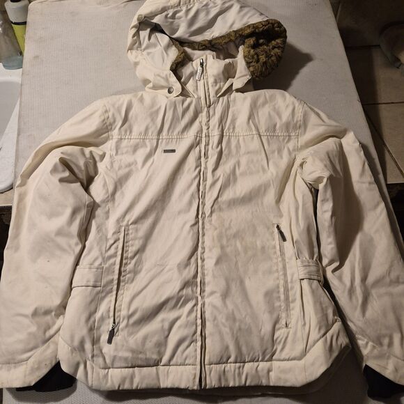 Columbia Jackets & Blazers - Columbia Women’s Medium White Down Winter Coat XCO Detachable Hood